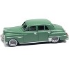 1950 Dodge Coronet Gypsy Green Metallic 1/87 (HO) Scale Model Car by Classic Metal Works - 2 of 3