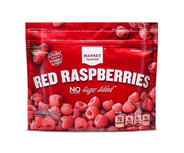 Red Raspberries Frozen Whole Fruit - 12oz - Market Pantry&#153;
