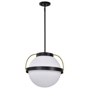 Nuvo Lighting Lakeshore 1 - Light Pendant in  Matte Black - 1 of 4