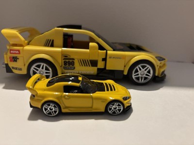 Mattel Brick Shop Hot Wheels '07 Honda S2000 Building Toy Kit