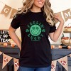 Simply Sage Market S.W.Smiley Feelin Lucky Checkered Smiley Face  Short Sleeve Tee - 3 of 4