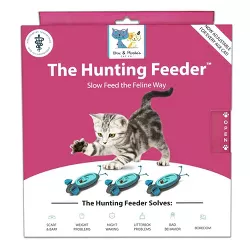Interactive Slow Feeder Cat Game Petstages Hunt N Snack Mat 