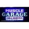 Muscle Garage Full Service Open 24 Hours Framed LED Sign Gray/Brown - American Art Decor - 2 of 4