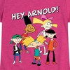 Girls' - Hey Arnold! - Group Shot Fitted Short Sleeve Graphic T-Shirt - 2 of 4