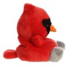 Aurora Mini Louis Cardinal Palm Pals Festive Stuffed Animal Red 5" - 3 of 4