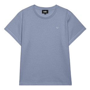 Dalix Womens Lil Smile Lightweight High Waisted Tee - 1 of 4