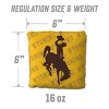 NCAA Wyoming Cowboys 4pk Yellow Toss Game Set - 3 of 4