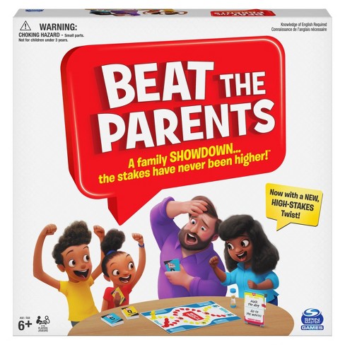 705 Beat The Parents Family Board Game Spin Masters Kids Family Fun 