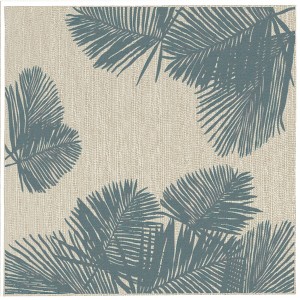 Liora Manne Carmel  Indoor/Outdoor Rug  Aqua.. - 1 of 4