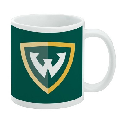 Wayne State University Primary Logo Ceramic Coffee Mug Novelty Gift Mugs for Coffee Tea and Hot Drinks 11oz White