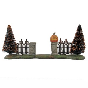Department 56 Villages 3.75 In Halloween Gate Sisal Trees Village Accessories - 1 of 3