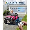 Electric Car for Kids, Ride On Car with Remote Control, 12V Ride On Truck Toy for Toddler Boys & Girls, Bluetooth Music Player LED Lights - 4 of 4