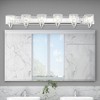 Livex Lighting Birmingham 6 - Light Vanity in  Polished Chrome - 4 of 4