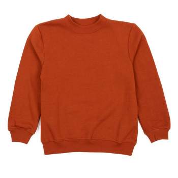 Leveret Kids Long Sleeve Boho Solid Color Sweatshirt