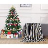 Elegant Comfort Super Soft Christmas Prints Blanket Home D¨¦cor, Warm Cozy Throws for Winter Bedding. - 2 of 4