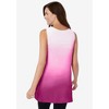 Woman Within Women's Plus Size Longer-Length Dip-Dye Sleeveless Tunic - 3 of 4