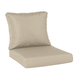 Aoodor Outdoor Chair Cushions Set, Outdoor Deep Seat Cushions with Handle & Adjustable Straps - 1 of 4