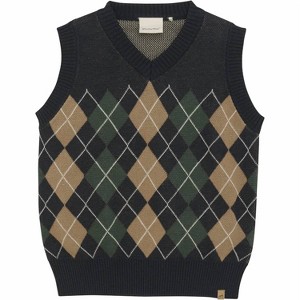 Boy's 's Slipover Knit Vest - Minymo - 1 of 2