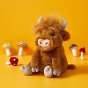 11" Cow Stuffed Animal - Gigglescape™: Zoo Animal Theme, 1 Year+ - 2 of 4