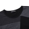 YESFASHION Men's Color Block T Shirts Round Neck Short Sleeve Summer Tee Tops - 4 of 4
