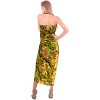 LA LEELA Women's Summer Bikini Wraps Beach Wrap Swimwear Sarong Cover up Skirt Bathing suit Swimsuit Pareo Coverups for Women One Size Green, flamingo - 3 of 4