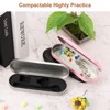Unique Bargains Metal Tinplate Portable Storage Tin Box Containers 5 Pcs - 4 of 4