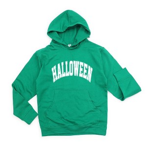 Simply Sage Market Women's Graphic Hoodie Varsity Halloween - 1 of 3
