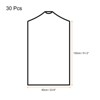 Unique Bargains Lightweight PP Plastic Closet Storage Dustproof Garment Cover 30 Pcs - 2 of 4