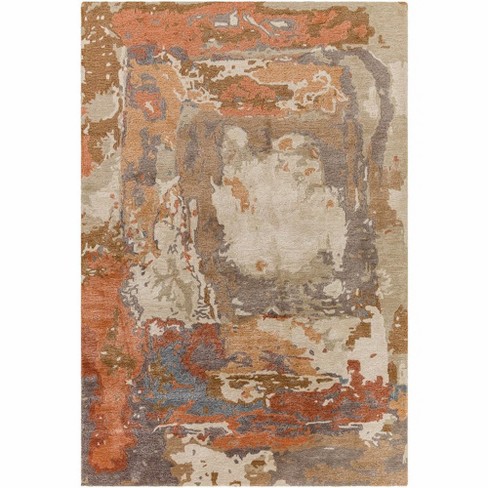 Mark & Day Kayle 2'x3' Rectangle Tufted Indoor Area Rugs Burnt Orange ...