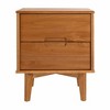 Mid-Century Modern Wood Nightstand - Saracina Home - 3 of 4