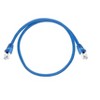 Monoprice Cat6A Ethernet Patch Cable - 2 Feet - Blue | Snagless RJ45, Stranded, 550Mhz, STP, Pure Bare Copper Wire, 10G, 26AWG - 4 of 4