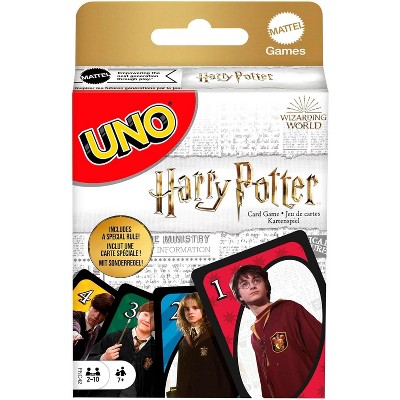 Mattel Games Uno Harry Potter  Card Game for Kids, Adults & Family Night