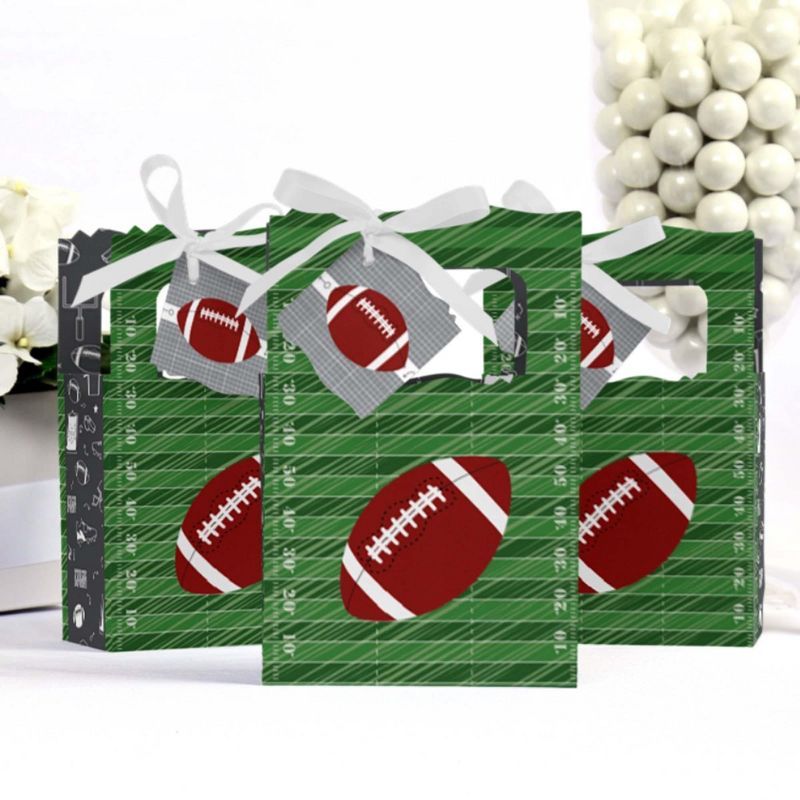Big Dot of Happiness End Zone - Football - Baby Shower or Birthday Party Favor Boxes - Set of 12, 3 of 7