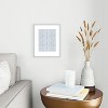 Becky Bailey Shibori Diamonds Metal Framed Art Print - Deny Designs - 2 of 4