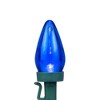 Northlight 25ct Blue LED C7 Christmas Lights - 17ft Green Wire - 3 of 4