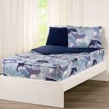 Diving Dolphins Bunkie Deluxe Zipper Bedding Set Blue - SIScovers
