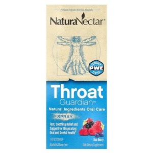NaturaNectar Throat Guardian™ Spray, Bee Berry, 5 mg, 1 fl oz (30 ml) - 1 of 3