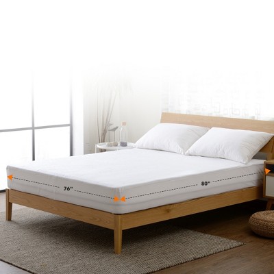 King Ultra Soft White Tencel Waterproof Mattress Protector