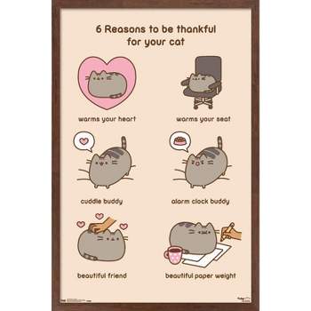 Poster Pusheen - Reasons to be a Cat | Wall Art, Gifts & Merchandise 