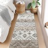 Washable Area Rugs Vintage Floor Mat with Non-Slip Backing - 3 of 4
