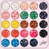 John Bead 840pcs 6mm 8mm Assorted Colors Wood Beads, Colorful Round Wooden Bead for DIY Crafts Jewelry Making Bead Box - 2 of 4