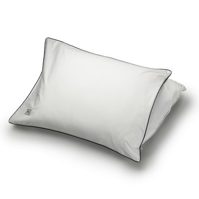 Luxurious White Goose Down Queen Pillow with Hypoallergenic Cotton Protector