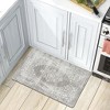 World Rug Gallery Distressed Traditional Vintage Design Anti Fatigue Standing Mat - 2 of 4