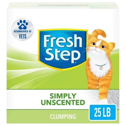 Fresh Step - Simply Unscented Litter - Clumping Cat Litter - 25lbs - image 1 of 4