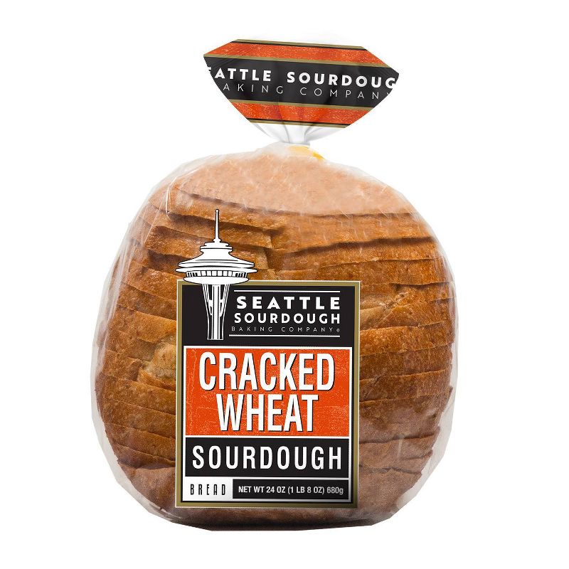 Seattle Sourdough Cracked Wheat Sourdough Bread - 24oz, 1 of 2