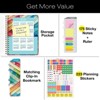 Global Printed Products Hardcover CY 2025 Fashion Planner - 8.5"x11" (Rainbow Oak) - 2 of 4
