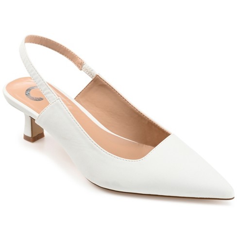 White pumps 2025 wide width