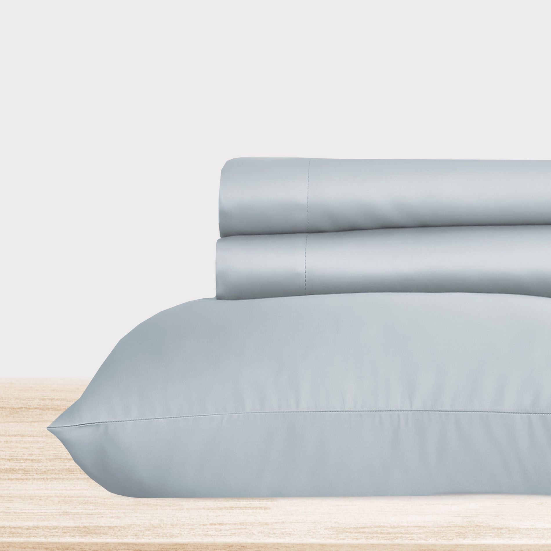 Luxury 500 Thread Count Bed Sheets Set - 100% Cotton Sateen Sheets Set, Soft & Breathable, Deep Pocket by California Design Den