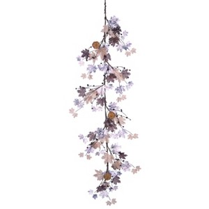 Transpac Burlap 60 in. Multicolor Autumn Burlap Garland - 1 of 2