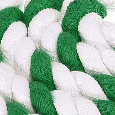 green, white